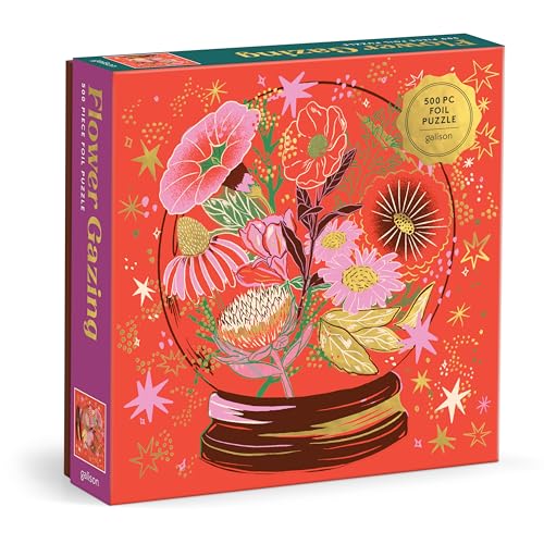 Flower Gazing. 500 Piece Foil Puzzle von Galison