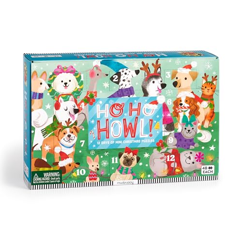 Ho Ho Howl! Countdown Puzzle Set von Abrams & Chronicle Books