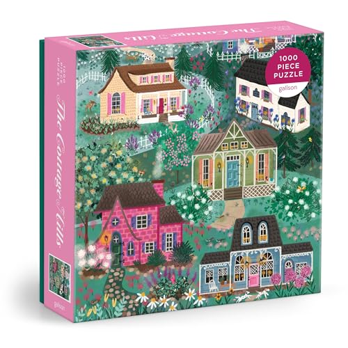 Joy Laforme The Cottage Hills 1000 Piece Puzzle in a Square Box von Abrams & Chronicle Books