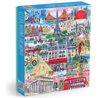 Michael Storrings Cities Around the World 1000 Piece Puzzle von Abrams & Chronicle Books