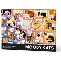 Moody Cats 1000 Piece Puzzle Moody Cats 1000 Piece Puzzle von Abrams & Chronicle Books