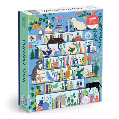 Purrfect Nook. 1000 Piece Puzzle von Abrams & Chronicle Books