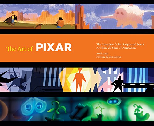 Disney/Pixar The Art of Pixar: 25th Anniv Hc: The Complete Color Scripts and Select Art from 25 Years of Animation von Chronicle Books