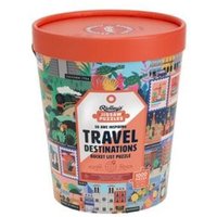 50 Awe-Inspiring Travel Destinations Bucket List 1000-Piece Puzzle 50 Awe-Inspiring Travel Destinations Bucket List 1000-Piece Puzzle von Chronicle Books