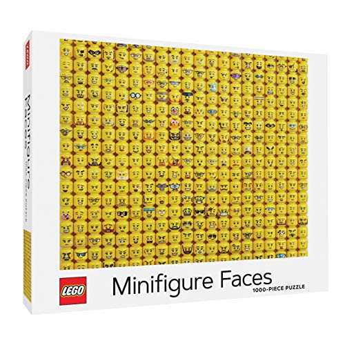 Abrams & Chronicle 10193 Minifigure Faces Zubehör, Mehrfarbig von Chronicle Books