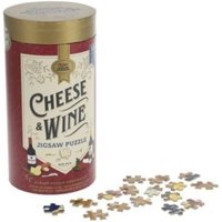 Cheese + Wine 500 Piece Jigsaw Puzzle von Chronicle Books