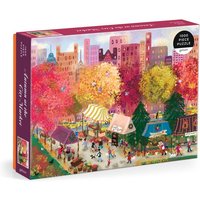 Joy Laforme Autumn at the City Market 1000 Piece Puzzle von Abrams & Chronicle