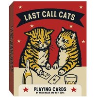 Last Call Cats Playing Cards von Abrams & Chronicle