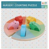 Nursery Counting Puzzle: Five Little Speckled Frogs von Abrams & Chronicle