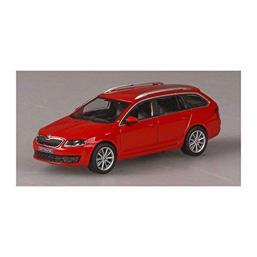 Abrex 143AB-027B Skoda Octavia III Kombi Rot Maßstab 1:43 Modellauto von Abrex