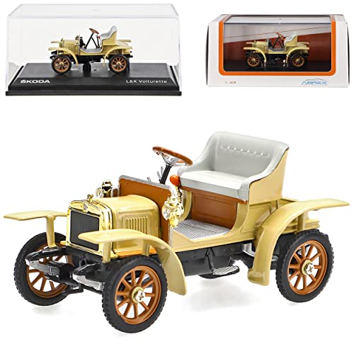 Abrex ?Koda L&K Laurin Klement Beige 901YJ 1/43 Modell Auto von Abrex