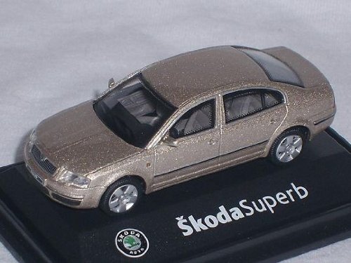 Abrex ?Koda Superb Super B Cappuccino Beige Limousine 171abd003ya 1/72 Modellauto Modell Auto von Abrex