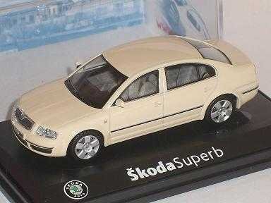 Abrex ?Koda Superb Super B Taxi Light Ivory 143ab003ya 1/43 Modellauto Modell Auto von Abrex