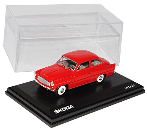 Abrex Skod. Octavia I 440 Coupe Rot 1955-1971 143AB704BB 1/43 Modell Auto mit individiuellem Wunschkennzeichen von Abrex