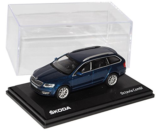 Abrex Skod. Octavia III Kombi Laca Blau Metallic Typ 5E Ab 2012 027KJ 1/43 Modell Auto von Abrex