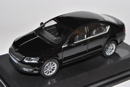 Abrex Skod. Octavia III Limousine Schwarz Magic Typ 5E Ab 2012 026D 1/43 Modell Auto mit individiuellem Wunschkennzeichen von Abrex