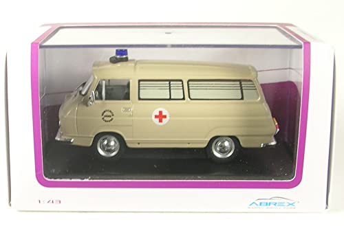 Abrex Skoda 1203 Mikrobus Sanitka (CZ) Krankenwagen 1974 1:43 von Abrex