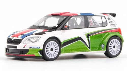 Modell Leiter kompatibel mit Skoda Fabia II FL S2000 2010 Skoda UK Mikkels Design 2011 1:43 Abrex AB604TJ von Abrex