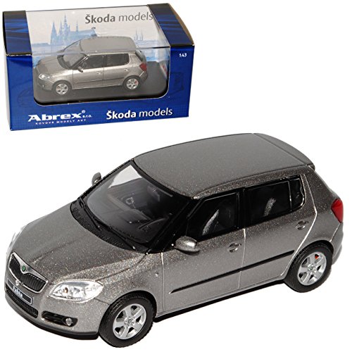 Abrex ?Koda Fabia ii 2 2007 5 TÜrer Cappuccino Beige Metallic 143ab008yb 1/43 Modellauto Modell Auto von Abrex