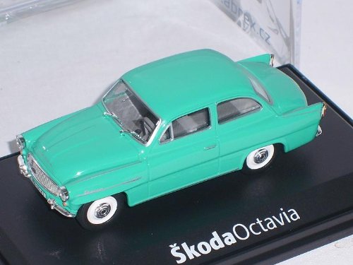 SKODA OCTAVIA 1963 ALT COUPE TÜRKIS GRÜN NDH 1/43 ABREX MODELLAUTO MODELL AUTO von Abrex