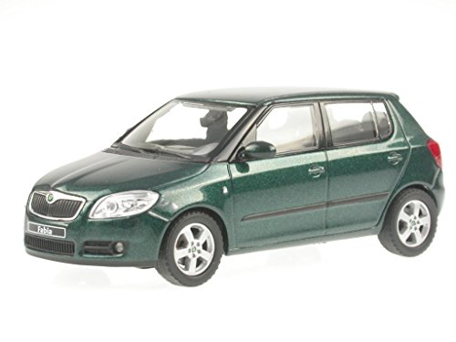 Skoda Fabia 2 amazoniengruen Modellauto Abrex 1:43 von Abrex