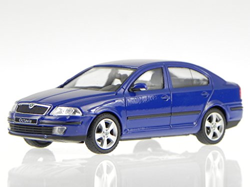 Skoda Octavia 2005 dynamic blau Modellauto 143AB-001L Abrex 1:43 von Abrex