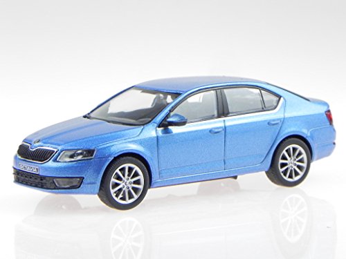 Abrex Skoda Octavia 3 2013 Modellauto 1:43, Blau, Keine Batterien erforderlich, Druckguss, Unisex, Handbetrieben, TOYS_AND_GAMES, Fahrzeuge, Big Kid, Adult, 14495043031 von Abrex