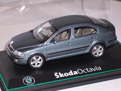 Abrex ?Koda Octavia ii 2 Limousine Gray Graphite Metallic Grau 143ab001c 1/43 Modellauto Modell Auto von Abrex