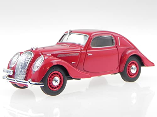 Skoda Popular Sport Monte Carlo 1935 rot Modellauto 143ABH-903BL Abrex 1:43 von Abrex