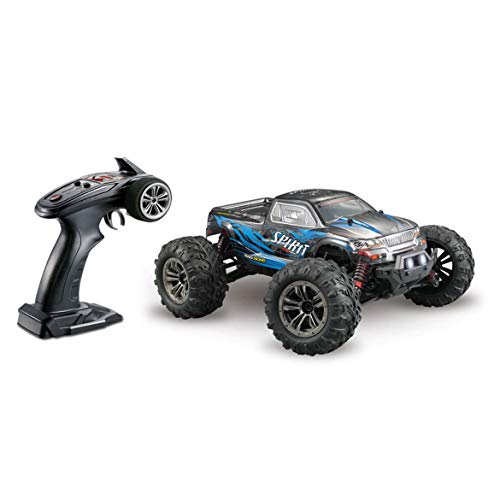 Absima Spirit Schwarz, Blau Brushed 1:16 RC Modellauto Elektro Monstertruck Allradantrieb (4WD) RTR 2,4 GHz inkl. Akku von Absima