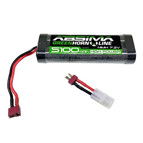 ABSIMA 4100013 NiMH Akku Batterie, Grün von Absima