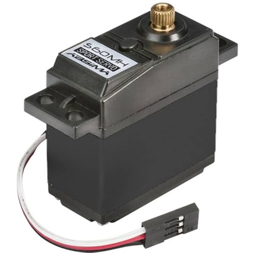 Absima 2030002 - RC Car Servo S60MH 6 Kg, 25Z, JR Metallgetriebe Absima 2030002 - RC Car Servo S60MH 6 Kg, 25Z, JR Metallgetriebe von Absima