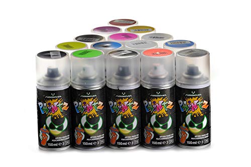 Absima 3500001 3500001-Absima Paintz Polycarbonat Spray WEIß, Mehrfarbig, 150 ml (1er Pack) von Absima