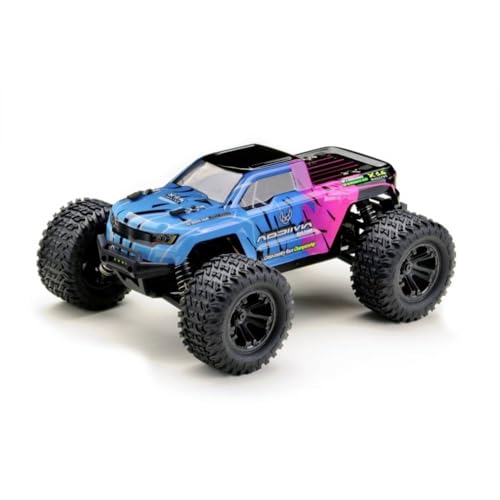 Absima Mini AMT Pink, Blau Brushed 1:16 RC Modellauto Elektro Monstertruck Allradantrieb (4WD) RTR 2,4 GHz von Absima