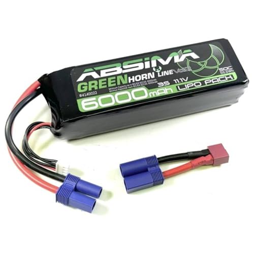 Absima Modellbau-Akkupack (LiPo) 11.1 V 6000 mAh Zellen-Zahl: 3 50 C Stick EC5 Stecker von Absima