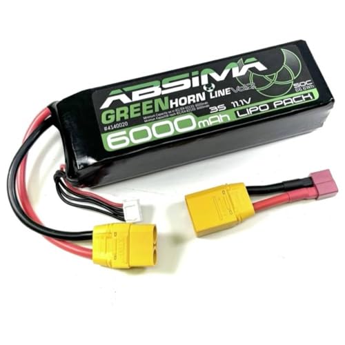 Absima Modellbau-Akkupack (LiPo) 11.1 V 6000 mAh Zellen-Zahl: 3 50 C Stick XT90 von Absima