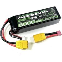 Absima Modellbau-Akkupack (LiPo) 11.1V 6000 mAh Zellen-Zahl: 3 50 C Stick XT90 von Absima