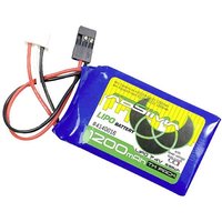 Absima Modellbau-Akkupack (LiPo) 7.4V 1200 mAh Zellen-Zahl: 2 Softcase JR / Futaba von Absima