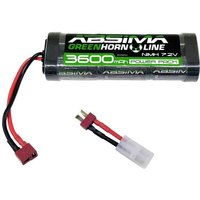 Absima Modellbau-Akkupack (NiMh) 7.2 V 3600 mAh Zellen-Zahl: 6 Hardcase T-Buchse, Tamiya-Buchse von Absima