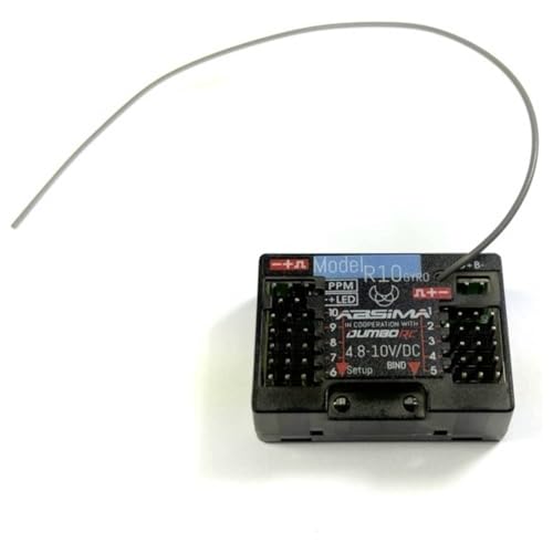 Absima R10GYRO 10-Kanal Empfänger 2,4 GHz Absima R10GYRO 10-Kanal Empfänger 2,4 GHz von Absima