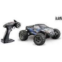 Absima Spirit Schwarz, Blau Brushed 1:16 RC Modellauto Elektro Monstertruck Allradantrieb (4WD) RtR 2,4 GHz inkl. Akku und Ladekabel von Absima