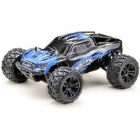 Absima Truck Racing Schwarz/Blau 1:14 RC Modellauto Elektro Monstertruck Allradantrieb (4WD) RtR 2,4 GHz von Absima