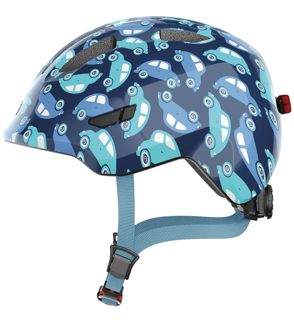 Abus Fahrradhelm - Smiley 3.0 LED - Blue Auto - Abus - 51-55 cm - Fahrradhelme Abus Fahrradhelm - Smiley 3.0 LED - Blue Auto - Abus - 51-55 cm - Fahrradhelme von Abus