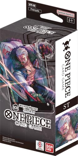 One Piece Card Game – ST19 Black Smoker – Französische Version – enthält 1 Booster von OP09: Die neuen französischen Kaiser von Abysse Corp