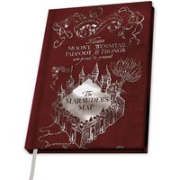 ABYstyle - Harry Potter - Marauder's Map A5 Notizbuch von Abysse Deutschland GmbH