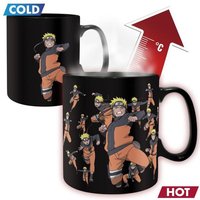 ABYstyle - Naruto Shippuden Multicloning Thermoeffekt Tasse von Abysse Deutschland GmbH