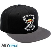 ONE PIECE - Snapback Cap - Black & Grey - Skull von Abysse Deutschland GmbH