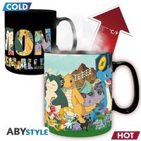 POKEMON Heat Change Mug Gotta catch em all King size von Abysse Deutschland GmbH