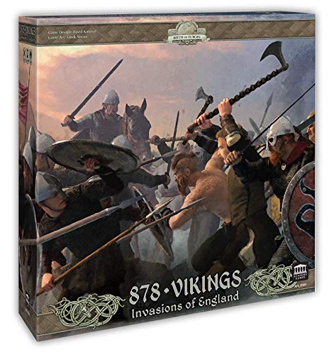 Academy Games | Birth of Europe 878 Vikings Invasion of England | Board Game | Ages 12 and Up | 2-4 Players | English Version von Academy Games