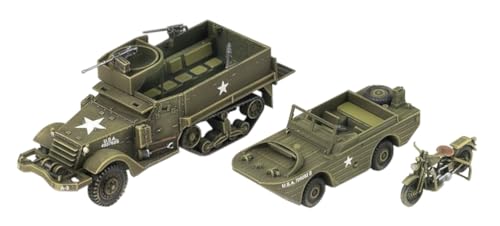 ACADEMY M3 U.S. Half Track & 1/4t Amphibian Vehicle 1:72 ACADEMY M3 U.S. Half Track & 1/4t Amphibian Vehicle 1:72 von Academy Models
